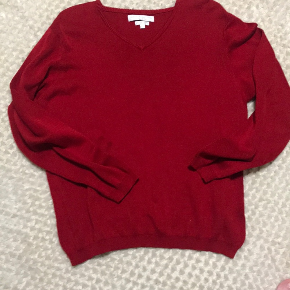 Izod Club ladies Red sweater size XL